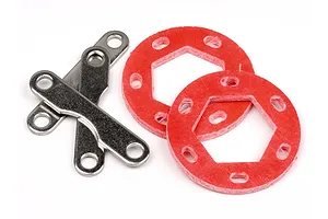 HPI Savage X Fibreglass Dual Disc Brake Set image 12957