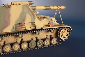 Trumpeter 1/16 Sd.Kfz.165 Hummel Wasp (Late) Scaled Plastic Model Kit image 129581