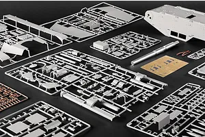Trumpeter 1/16 Sd.Kfz.165 Hummel Wasp (Late) Scaled Plastic Model Kit image 129588