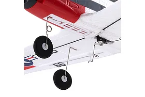 FMS RC Plane T-28 Trojan Trainer 410mm RTF - White/Red image 129753