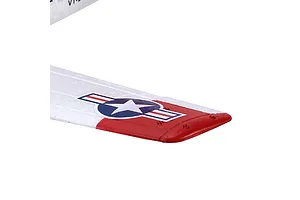 FMS RC Plane T-28 Trojan Trainer 410mm RTF - White/Red image 129756