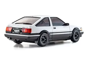 Kyosho Mini-Z Toyota AE86 Corolla Levin RC Drift Car Electric AWD RTR - White/Black image 129806