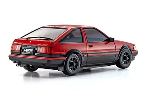 Kyosho Mini-Z Toyota AE86 Corolla Levin RC Drift Car Electric AWD RTR - Red/Black image 129812