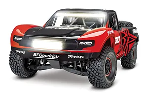 Traxxas Unlimited Desert Racer Pro Scale RC Short Course Truck Electric Brushless 4WD 1/7 Scale RTR with LED Light Kit image 129822