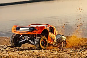 Traxxas Unlimited Desert Racer Pro Scale RC Short Course Truck Electric Brushless 4WD 1/7 Scale RTR with LED Light Kit image 129827