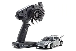 Kyosho Mini-Z MR-04 Porsche 911 GT3 RS GT RC Car Electric RWD RTR - Metallic Silver image 129846