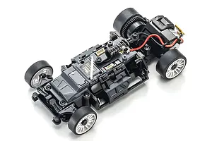 Kyosho Mini-Z MR-04 Porsche 911 GT3 RS GT RC Car Electric RWD RTR - Metallic Silver image 129851