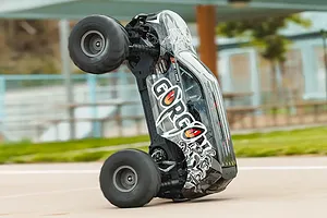 ARRMA GORGON Mega 550 RC Monster Truck Electric 2WD 1/10 Scale RTR - Gunmetal image 129904