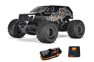 ARRMA GORGON Mega 550 RC Monster Truck Electric 2WD 1/10 Scale RTR - Gunmetal image 129909