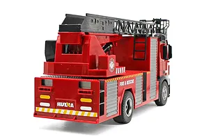 Huina Fire Truck with Water Cannon and Ladder RC Fire Truck Electric 2WD 1/14 Scale RTR image 130052