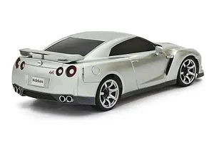 Kyosho First Mini-Z Nissan GT-R R35 RC Car Electric 2WD 1/28 RTR - Silver image 130057