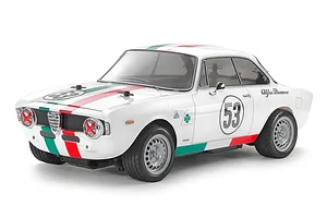 Tamiya MB-01 Alfa Romeo Giulia Sprint RC Rally Car Electric 2WD 1/10 Scale Kit - White image 130069