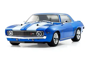Kyosho Fazer Mk2 1969 Chevrolet Camaro Z28 RC Car Electric 4WD 1/10 Scale RTR - Le Mans Blue image 130093
