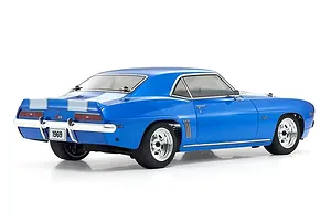 Kyosho Fazer Mk2 1969 Chevrolet Camaro Z28 RC Car Electric 4WD 1/10 Scale RTR - Le Mans Blue image 130094