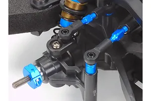 Tamiya CC-02 Mercedes Benz Unimog 406 Series U900 RC Rock Crawler Electric 4WD 1/10 Scale Kit - Blue/Grey image 130121