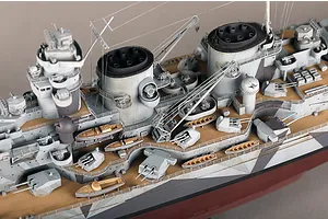 Trumpeter 1/350 DKM H Class Battleship Scaled Plastic Model Kit image 130129