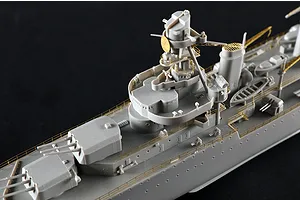 Trumpeter 1/350 French Marseillaise Light Cruiser Scaled Plastic Model Kit image 130137