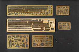 Trumpeter 1/350 HMS Argonaut Light Cruiser Scaled Plastic Model Kit image 130156