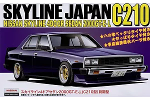 Fujimi 1/24 Nissan Skyline 4Door Sedan 2000 GT-E-L (C210 Early) Scaled Plastic Model Kit