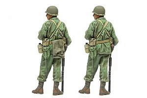 Tamiya 1/35 US Infantry Scout Set Scaled Plastic Model Kit image 130176