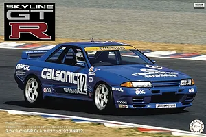 Fujimi 1/12 1992 Nissan Skyline GT-R Gr.A Calsonic (Axes No.3) Scaled Plastic Model Kit