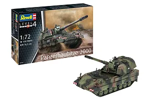 Revell 1/72 Panzerhaubitze 2000 Armoured Howitzer Scaled Plastic Model Kit