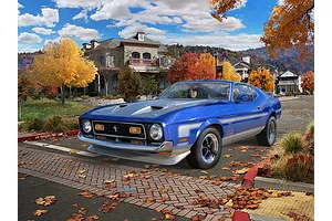Revell 1/25 1971 Ford Mustang Boss 351 Scaled Plastic Model Kit image 2