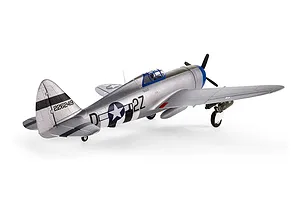 E-Flite RC Plane P-47 Razorback 1.2m Warbird BNF Basic with AS3X and Safe Select Technology image 130286