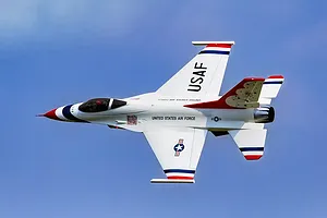 E-Flite RC Plane F-16 Thunderbirds 1.0m EDF Jet BNF Basic with AS3X and Safe Select Technology image 130334