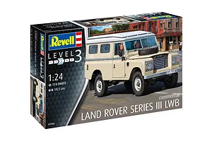 Revell 1/24 Land Rover Series III LWF 109 Scaled Plastic Model Kit image 130350