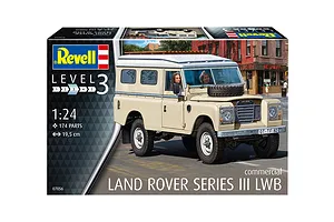 Revell 1/24 Land Rover Series III LWF 109 Scaled Plastic Model Kit image 130351
