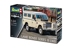 Revell 1/24 Land Rover Series III LWF 109 Scaled Plastic Model Kit image 130352