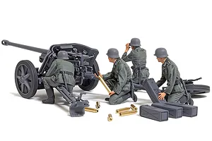 Tamiya 1/35 German Anti-Tank Gun PAK38 Scaled Plastic Model Kit image 130532