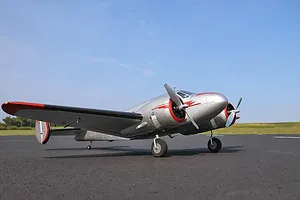 E-Flite RC Plane Beechcraft D18 1.5m BNF Basic with AS3X and Safe Select Technology image 130539