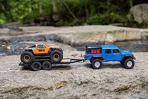 Axial 1/24 SCX24 Flat Bed Vehicle Trailer image 130664