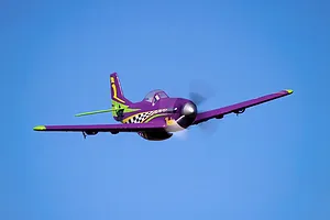 E-Flite RC Plane UMX P-51D Voodoo 500mm 3D Aerobatic BNF with AS3X and Safe Select Technology image 130689