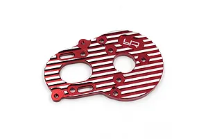 Yeah Racing Aluminium Multi-Angle Motor Plate with Fan - Red image 130712