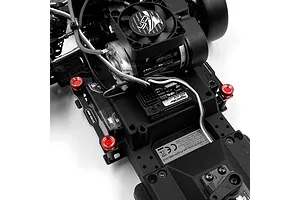 Yeah Racing Aluminium 3mm Twist Nuts 2Pcs - Black image 130754