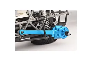 GPM Aluminium Rear Suspension Arms 2Pcs w/ Larger Inner Bearings - Black image 130773