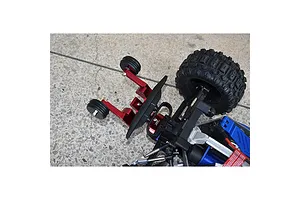 GPM Blue Aluminium Hoss 4X4 VXL Adjustable Wheelie Bar w/ Hardware image 130835