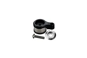 GPM Black Aluminium 20T Servo Horn w/ Servo Saver image 130848