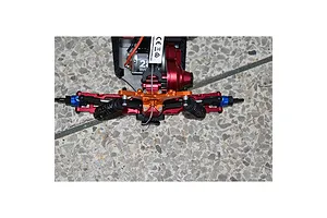 GPM Blue Aluminium Losi Mini-T &amp;amp; Mini-B 2.0 Rear Hubs 2Pcs image 130855