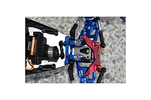 GPM Blue Aluminium Steering Assembly Set image 130860