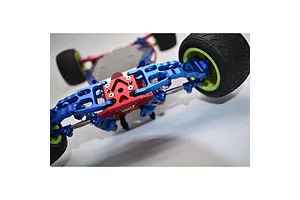 GPM Aluminium Front Skid Plate - Blue image 130883