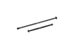 GPM Hardened Steel ARRMA Limitless & Infraction Front & Rear Centre Drive Shaft Set image 130954