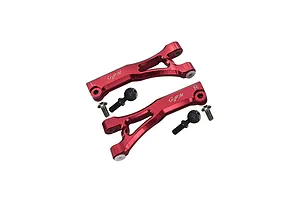 GPM Red Aluminium Front Upper Suspension Arms 2Pcs image 130955