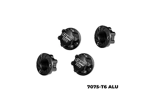 GPM Aluminium 17mm Wheel Lock Nuts 4Pcs - Black image 130983