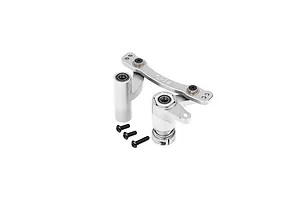 GPM Racing Silver Aluminium Front Steering Assembly image 131010
