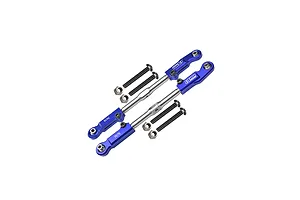 GPM Blue Aluminium Rear Adjustable Camber Links 2Pcs image 131011