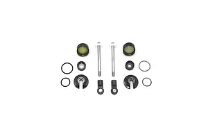 GPM Red Aluminium ARRMA Kraton & Typhon Complete 110mm Adjustable Shocks w/ Mounting Hardware image 131013